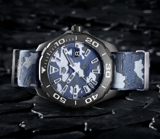 TAG Heuer Aquaracer Camouflage 300 M Calibro 5 tag heuer 2017