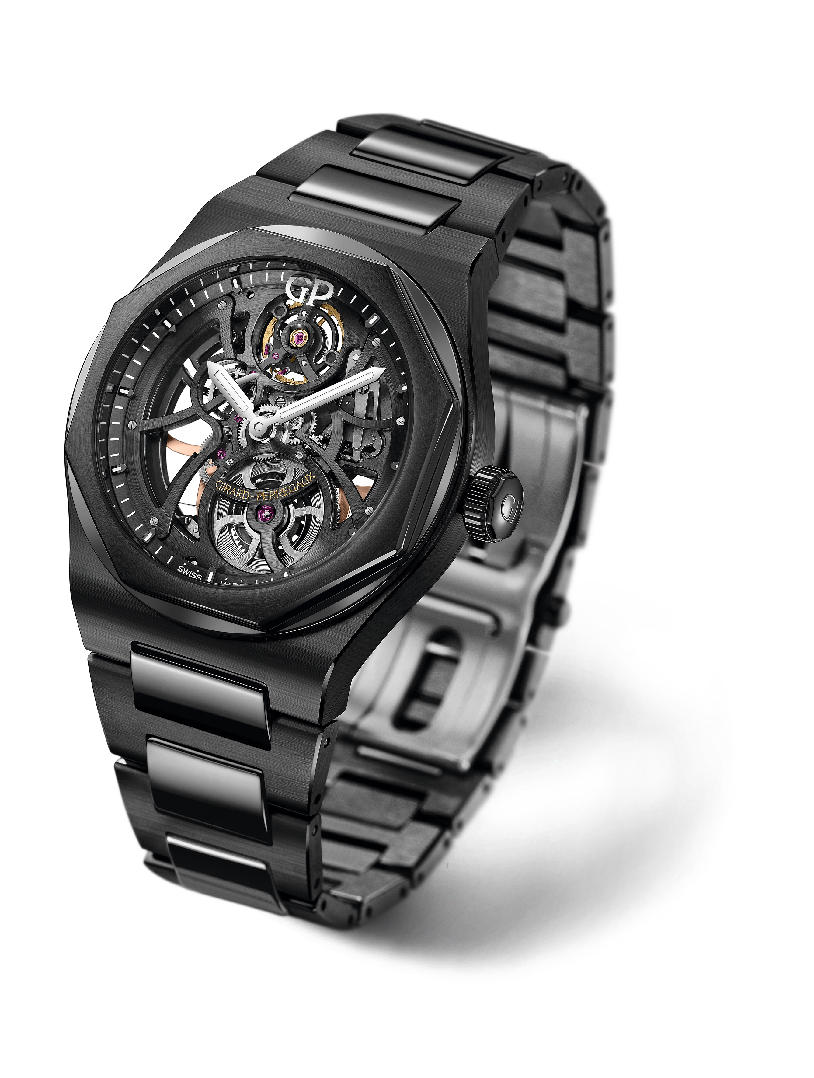 Girard Perregaux Laureato Skeleton Ceramic