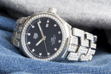 tag heuer link diamonds