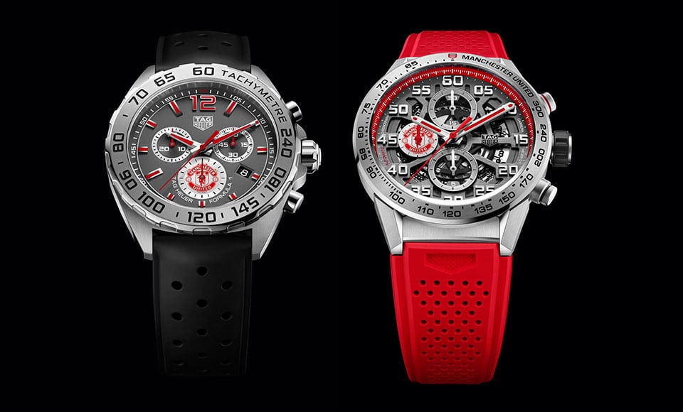 TAG Heuer presenta le nuove edizioni speciali Manchester United